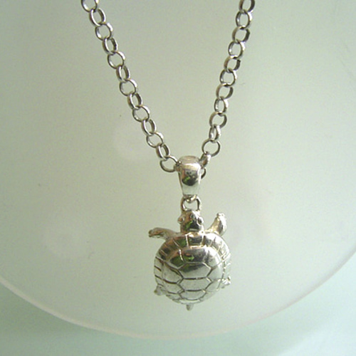 亀仙人 Master Roshi シルバーネックレス ペンダントトップ