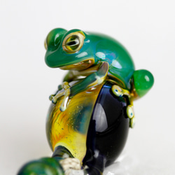 Frog（カエル）&オパールネックレス495 5枚目の画像