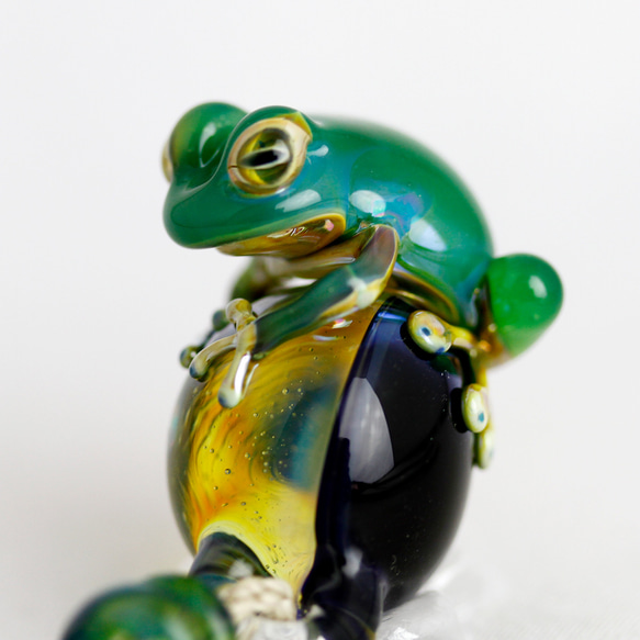 Frog（カエル）&オパールネックレス495 5枚目の画像