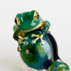 Frog（カエル）&オパールネックレス495 1枚目の画像