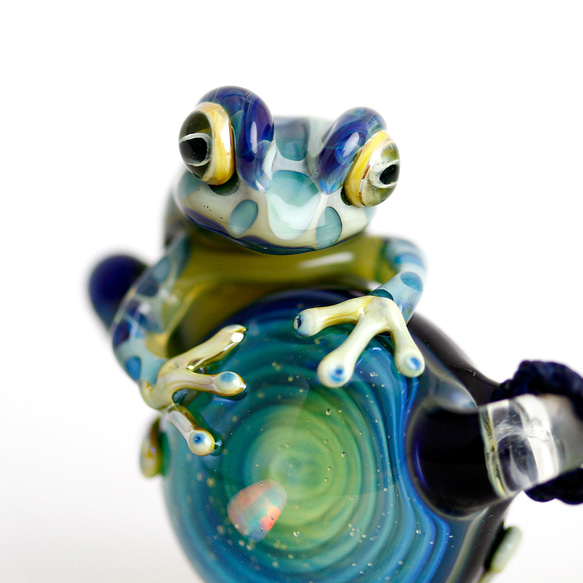 Frog（カエル）&オパールネックレス500 2枚目の画像