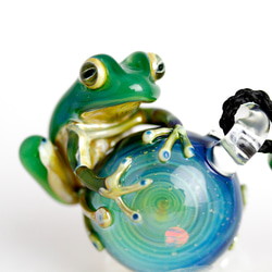 Frog（カエル）&オパールネックレス501 2枚目の画像