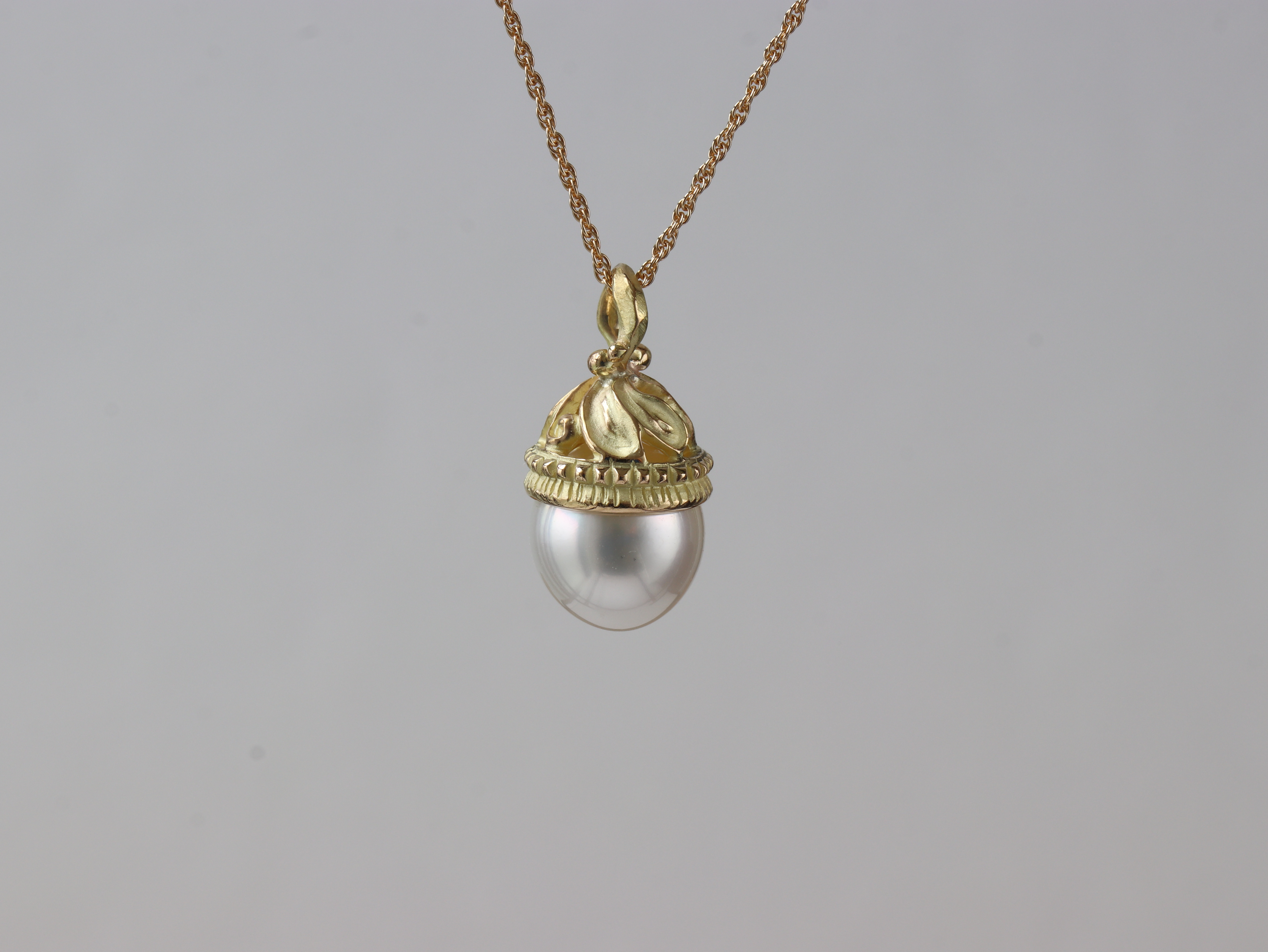 南洋パールペンダントトップ【K18】