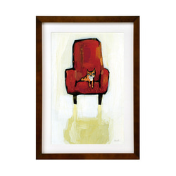 黒猫（美人画・A2サイズ） 黒猫（美人画・A2サイズ） 黒猫（美人画・A2サイズ