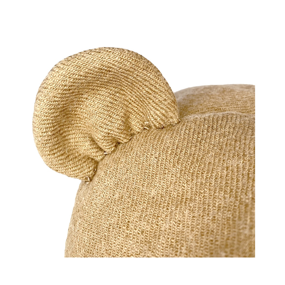 クマ耳のベレー帽：子ども用（型紙のみ）ACｰ2333 3枚目の画像