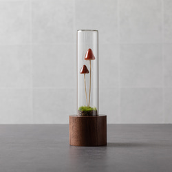 きのこの照明　カサチョコダケ（ツヤ2本） 2枚目の画像