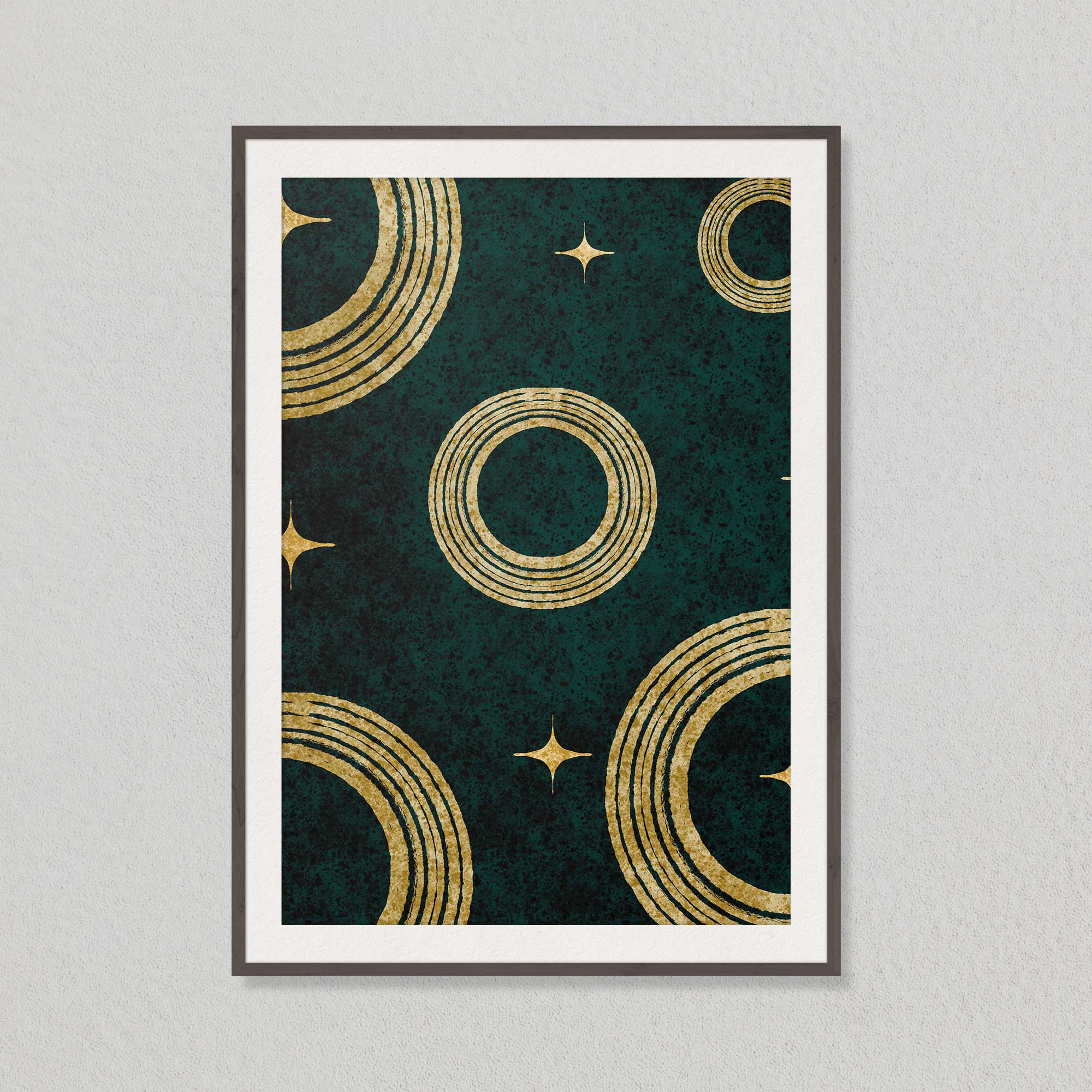 貴重　イタリア製　ビンテージ　孔雀アート作品 木製フレーム　ミッドセンチュリー