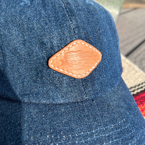 デニムキャップ : LOGOTYPE2 【送料無料】帽子 demin キャップ pepe