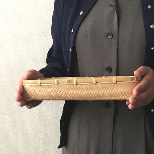 受注制作】竹細工カトラリーケース カトラリー タケアミ 通販 16715559