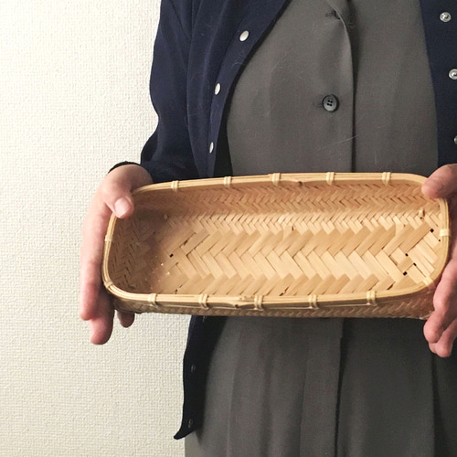 受注制作】竹細工カトラリーケース カトラリー タケアミ 通販 16715559