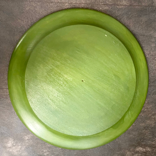 No.craft-14128/トールペイント「アンティーク調花柄ウッドプレート