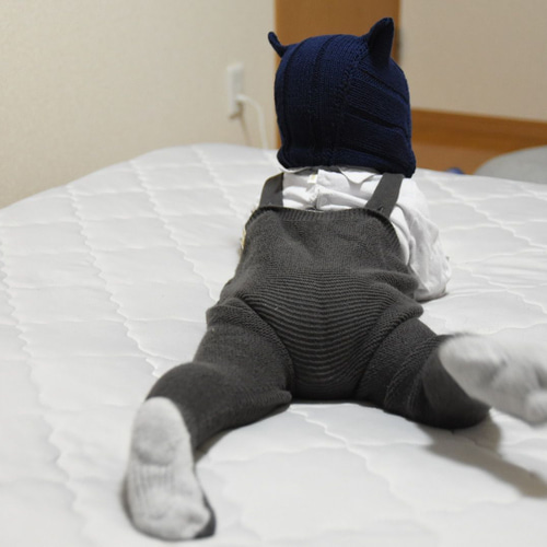 赤ちゃん用 ネコ耳帽子 帽子(ベビー・キッズ) もぐら工房 通販