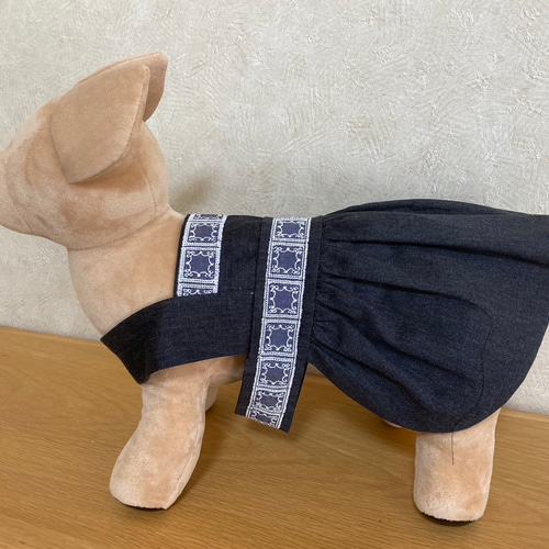 犬服 黒デニムレースワンピース ペット服・アクセサリー WAN*KOYA 通販