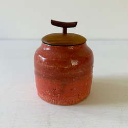 嶋村白山 備前 壺 小壺 蓋なし品 7216004e0192b3069c80ea4e6bf138