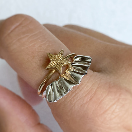小さなフリルのリング【mini frill ring(sv)】 指輪・リング