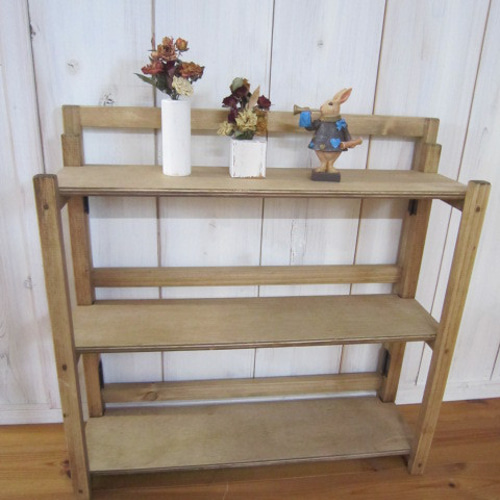 畳　飾り棚 道具無しで1分折り畳み式 折りたたみ飾り棚（ミニ）シンプルトップの