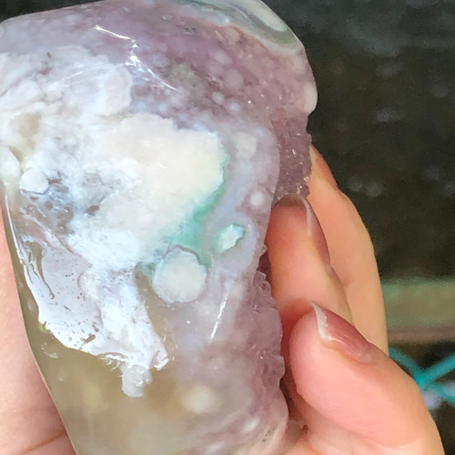 高品質　極美品 アメジスト　キラキラピンクドゥルージー天然石原石台座付き 破格 最終大特価【 天然石 高品質 美しい ザクザク キラキラ ピンク