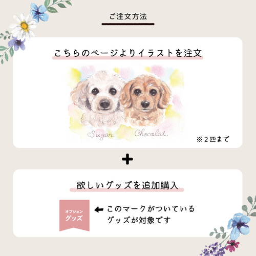 手描き＊ペット似顔絵【グッズ専用】 イラスト Atelier Ayaka 通販 