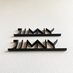 再販★JIMNY オリジナルエンブレム  ”ぶつぶつ” 　※送料無料 6枚目の画像