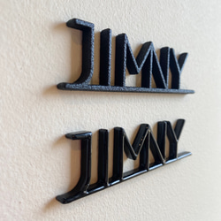 再販★JIMNY オリジナルエンブレム  ”ぶつぶつ” 　※送料無料 4枚目の画像