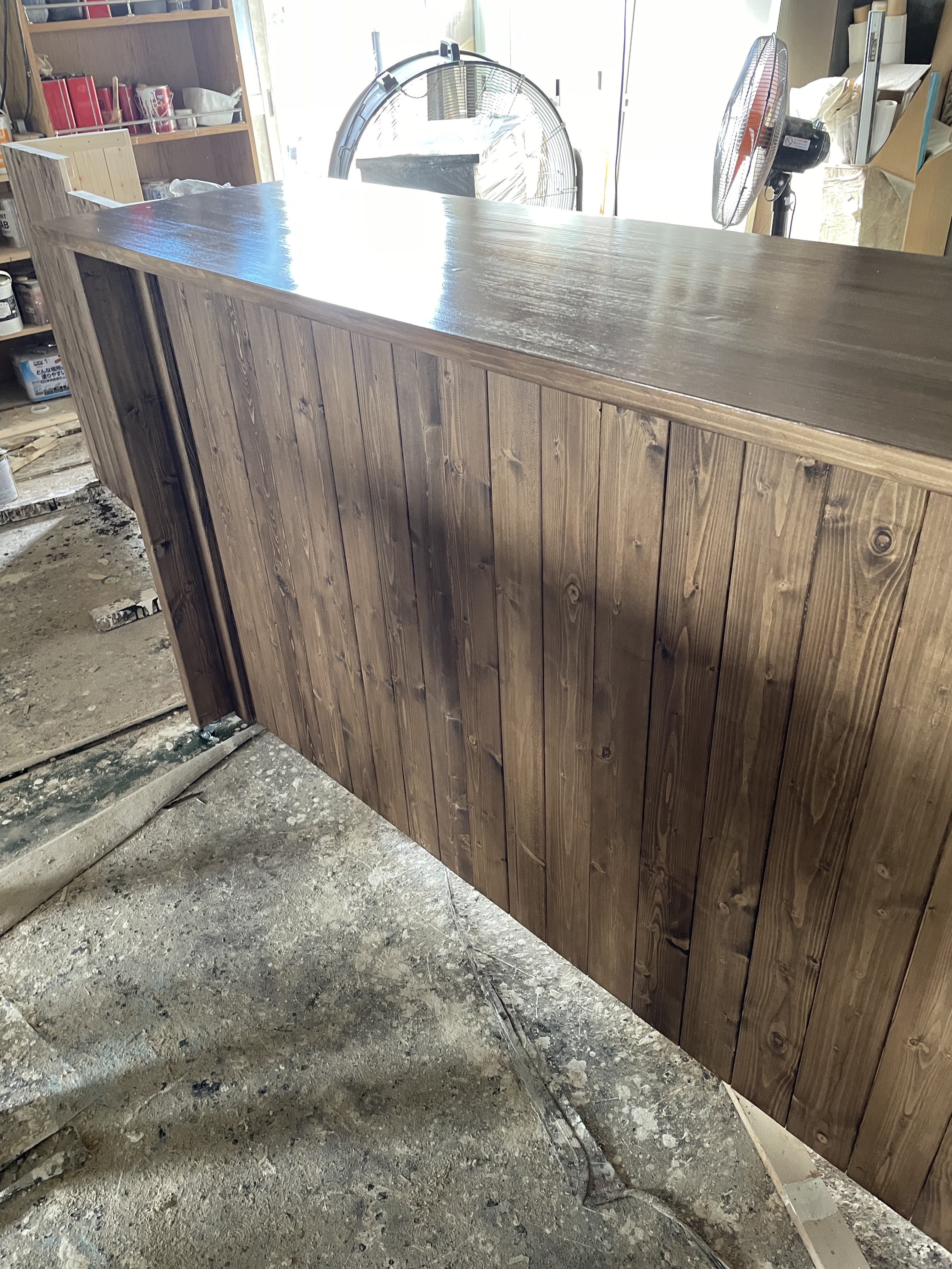 連結も可能　バーカウンター　カウンター