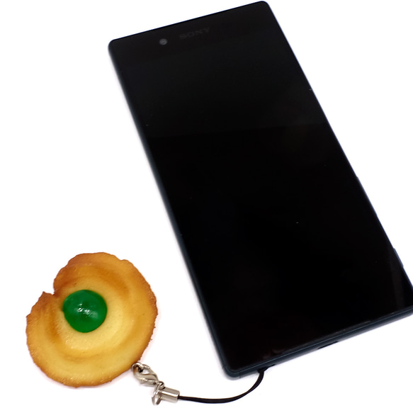 食べちゃいそうな ドレンチェリー クッキー 食品サンプル キーホルダー ストラップ 5枚目の画像