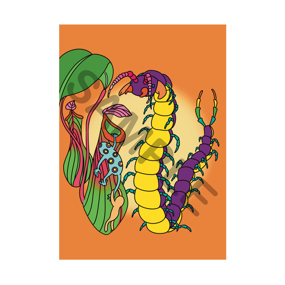 OTTA 手書きイラストポスター絵アート
