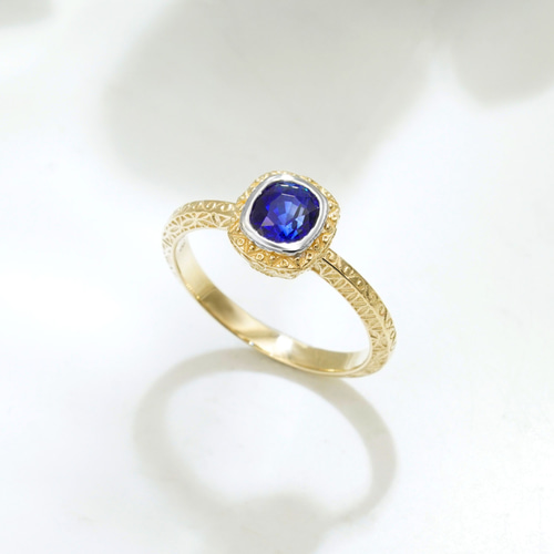 アーム模様付きアンティーク風リング R3W905（4週間発送） 指輪 