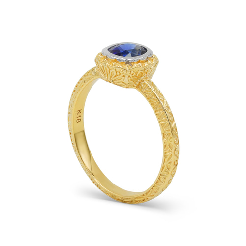 アーム模様付きアンティーク風リング R3W905（4週間発送） 指輪 