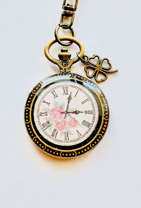 （古董）大懷錶鑰匙扣 第1張的照片
