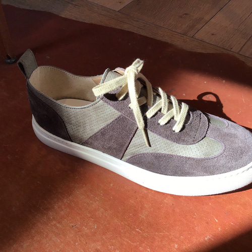 スエードコンビスニーカー モスグリーン スニーカー KLIMT SHOES 通販