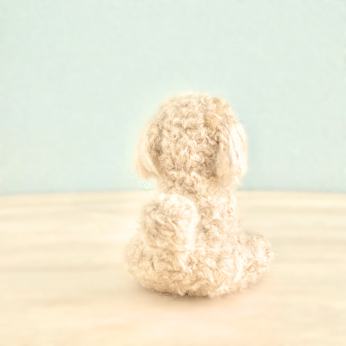 いつでもいっしょ♪ 羊毛フェルトの小さなアイボリートイ