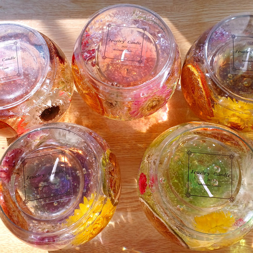 癒しの秘密「ボタニカルジェルキャンドル」 キャンドル・キャンドル