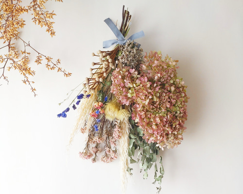 ミナズキ＊パンパスグラス＊ドライフラワースワッグ❀ブーケ ギフト