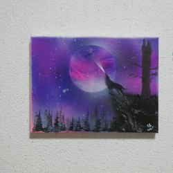 宇宙の背景に舞う伝説の龍：スプレーアートの傑作」 絵画 ArtMistique