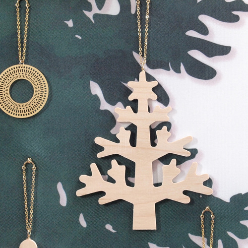 Creema限定】クリスマスツリー・ダークグリーン（タペストリー