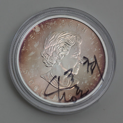 銀貨　トーンドシルバーコイン　Gump作　23061502 3枚目の画像