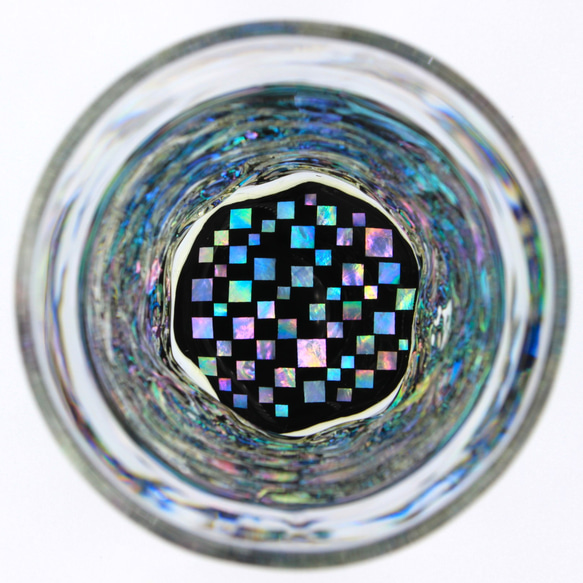 螺鈿グラス（ mosaic ） 3枚目の画像