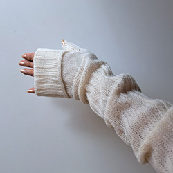 アームウォーマー　アームカバー　手袋　ハンドウォーマ Arm warmers  arm cover 1枚目の画像