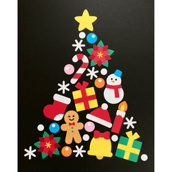 クリスマス ツリー 壁面飾り その他インテリア雑貨 ふわぽん