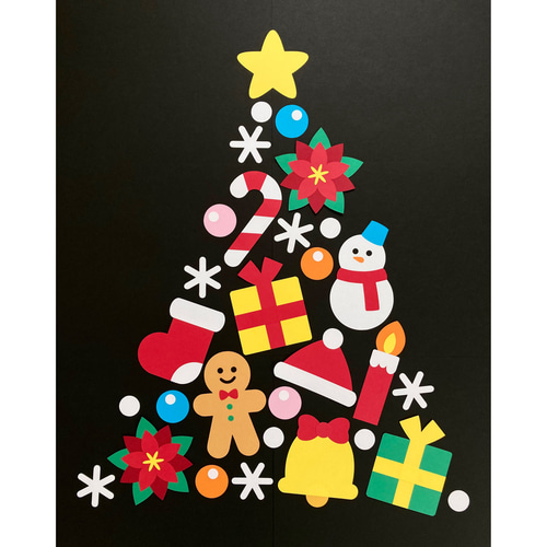 期間限定特別価格 にわか@プロフ要確認様専用ページ POP 壁面飾り クリスマス クラフト・布製品