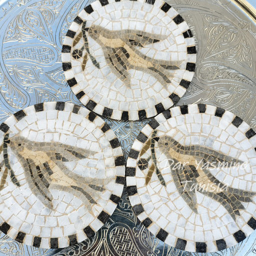 モザイクタイル＊チュニジアの伝統工芸品 「平和の使者」があなたに