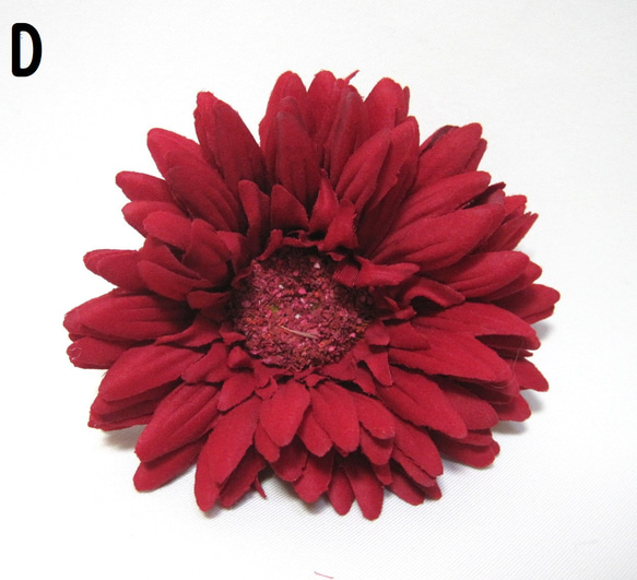 真紅のダリアのクラッチブーケ 