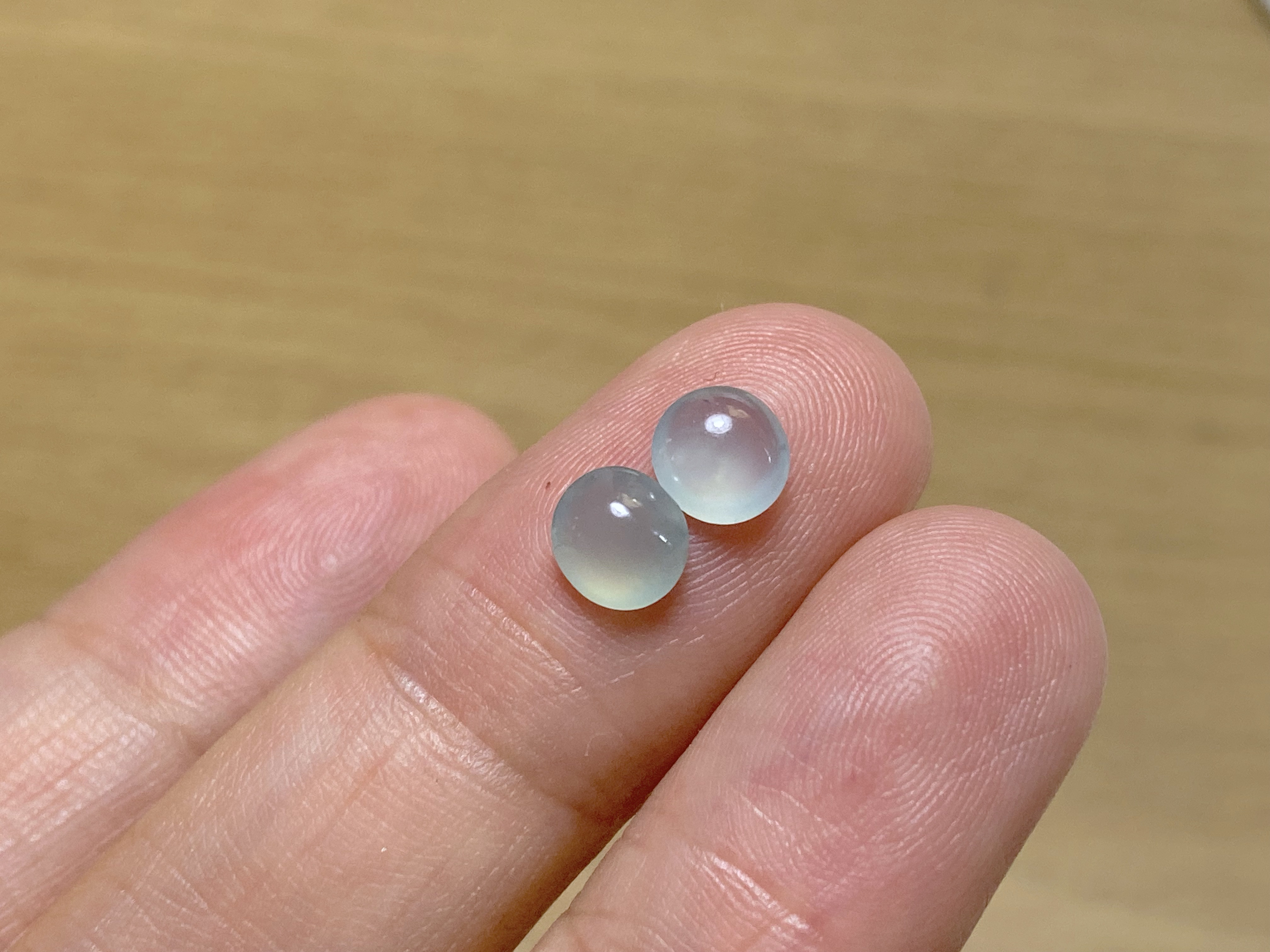 RS9-148 極品 宝石質 高氷種 氷青色 天然グアテマラ産 本翡翠 ルース