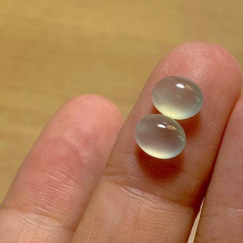R23-164 宝石質 薄水色 氷種 ミャンマー産 天然 A貨 本翡翠