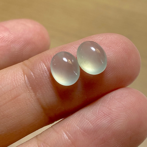 R23-164 宝石質 薄水色 氷種 ミャンマー産 天然 A貨 本翡翠 R23-164 宝石質 薄水色 氷種 ミャンマー産 天然 A貨 本翡翠
