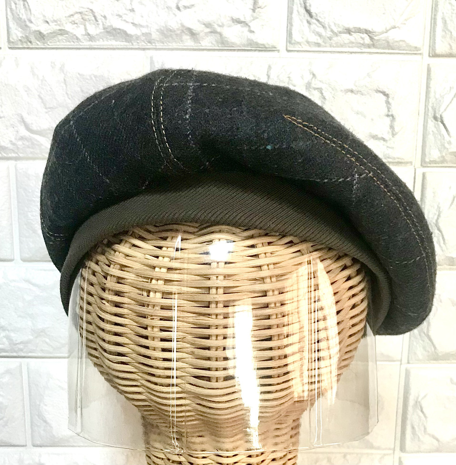 【ベレー帽】アシンメトリー立体ベレー