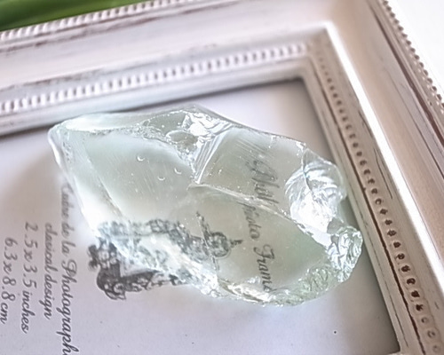 大きめ アンダラクリスタル エターナルミント 虹入り 39g