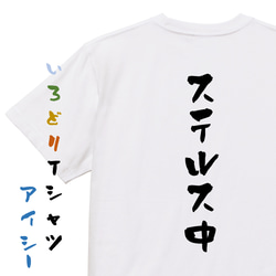 ネタ系半袖Tシャツ【ステルス中】おもしろTシャツ　ネタTシャツ 1枚目の画像