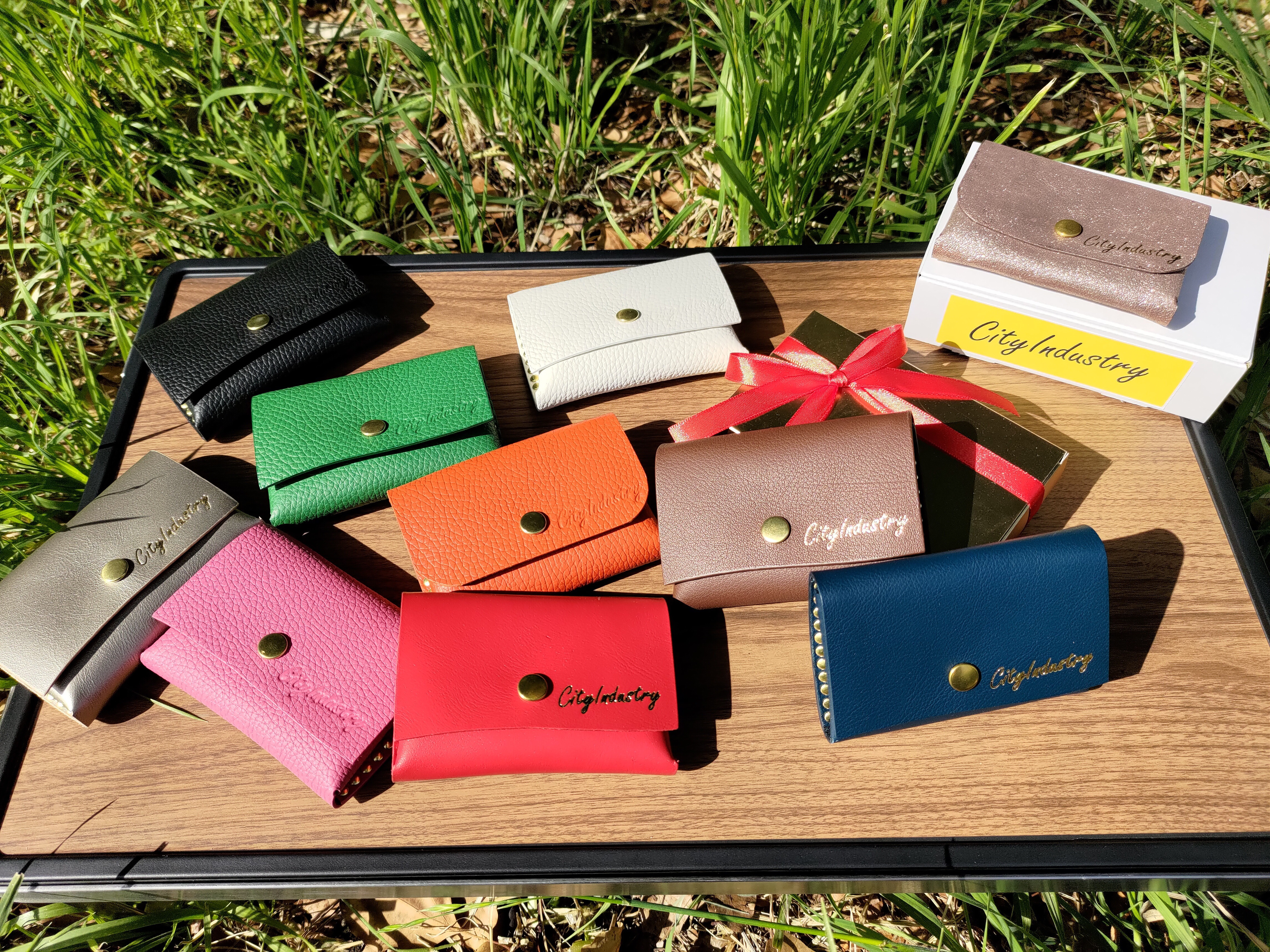 CityIndustry 牛本革カードケース JUDO~柔道~　名刺入れ　ビジネス